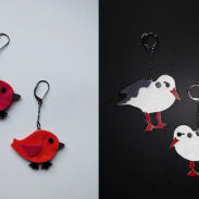Boucles d'oreilles "Oiseaux"
