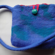 Sac laine feutrée