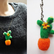 Sautoir "Cactus"